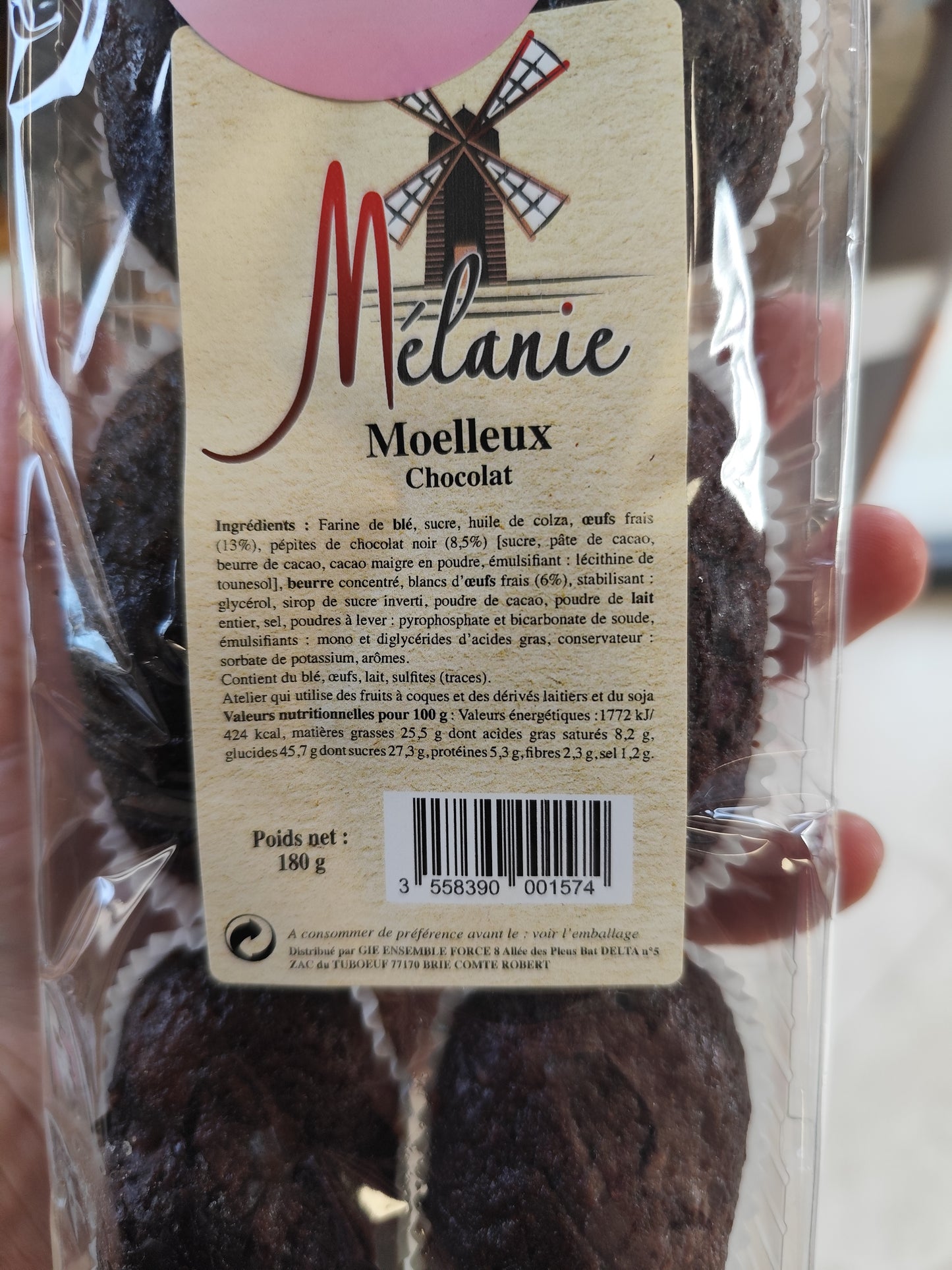 Moelleux chocolat