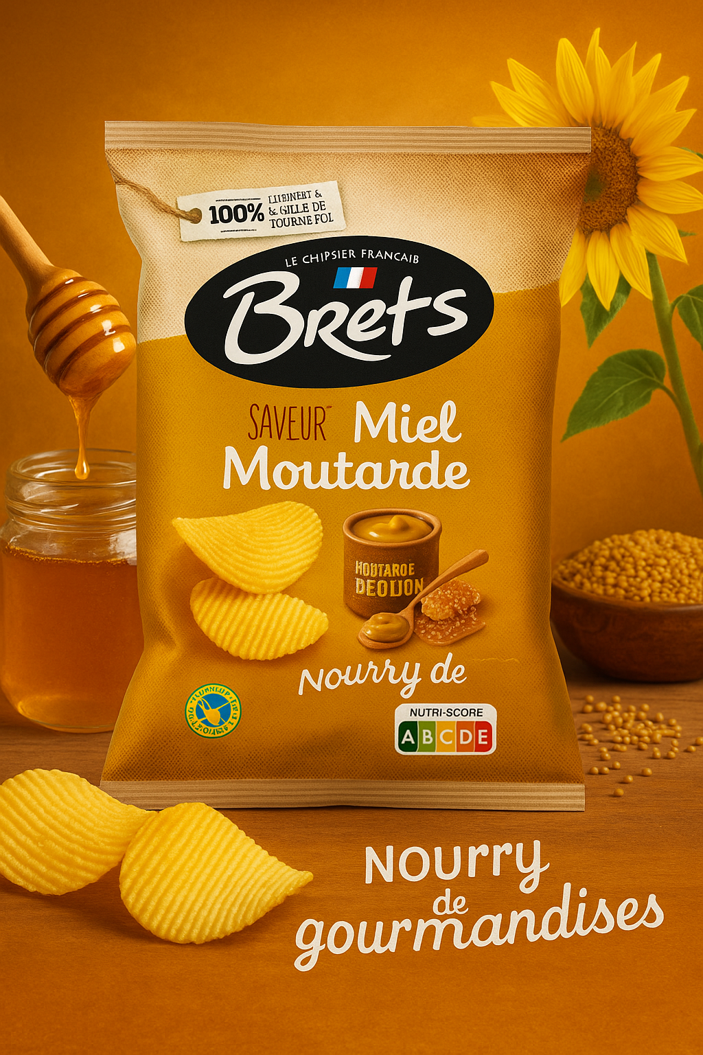 Chips miel 🍯 moutarde