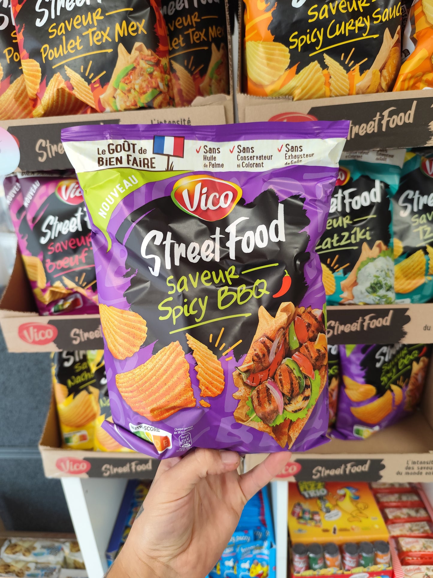 Chips spicy bbq