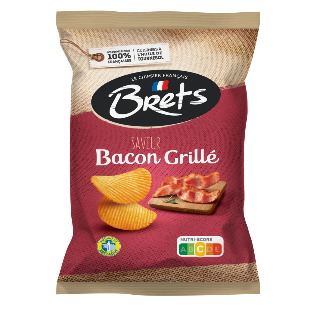 Chips brets bacon grillé
