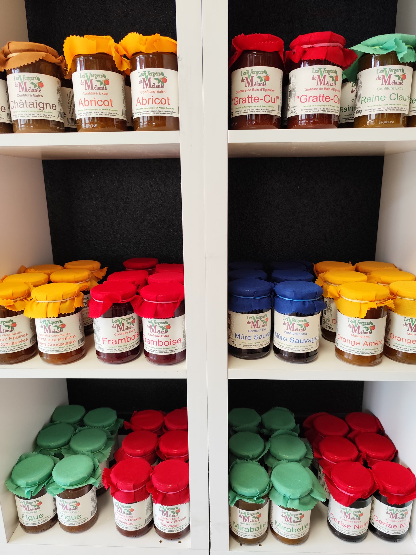 Confiture vergers de Mélanie 370g