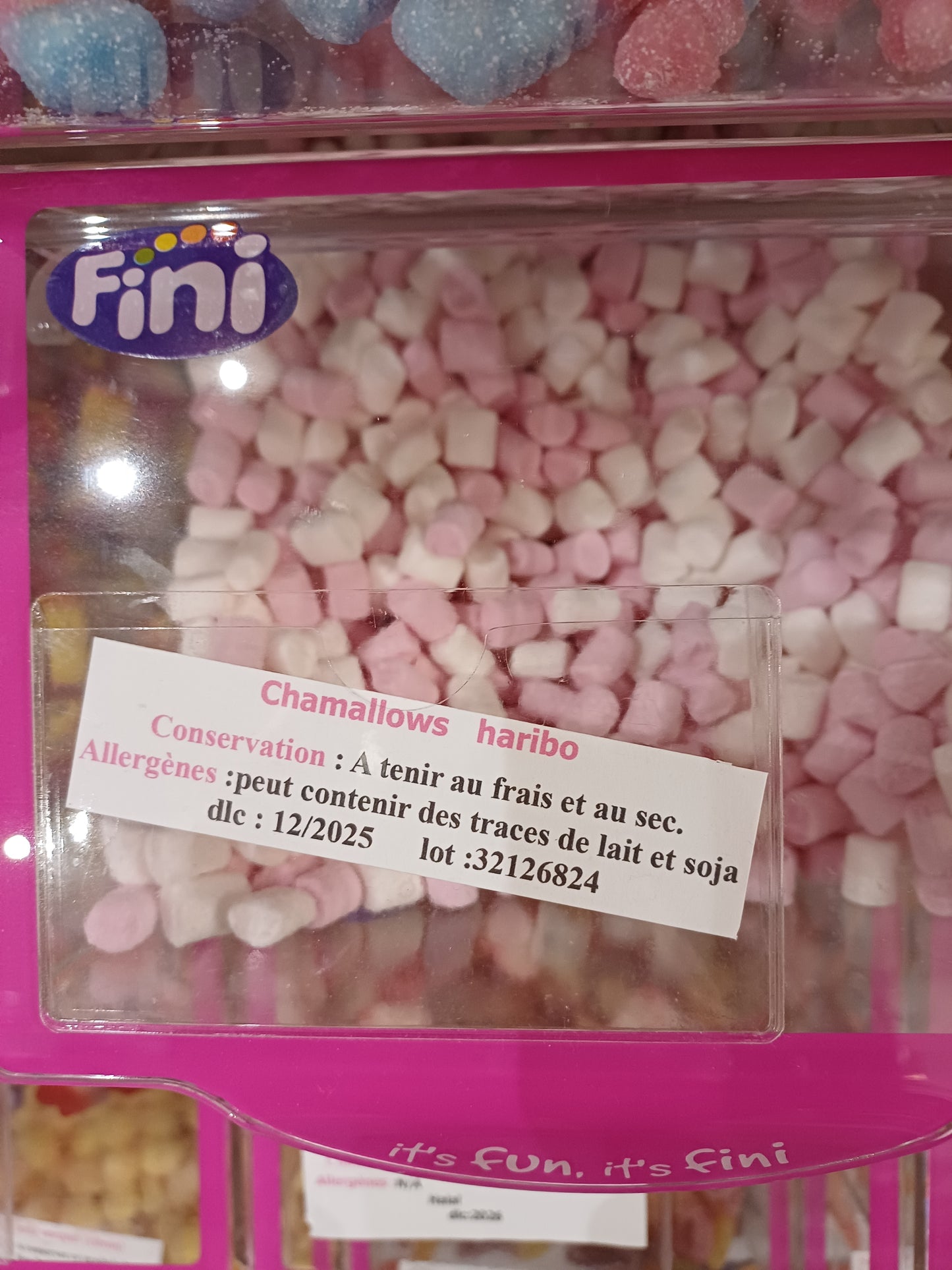 Petit chamallow haribo