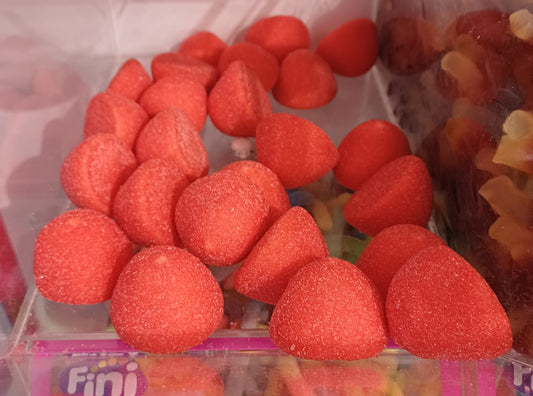 Balle de golf fraise