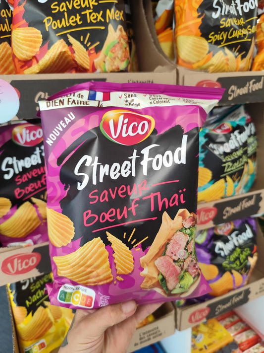 Chips boeuf thaï