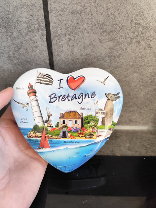 Boîte avec Caramels durs à la crème fraîche de Normandie