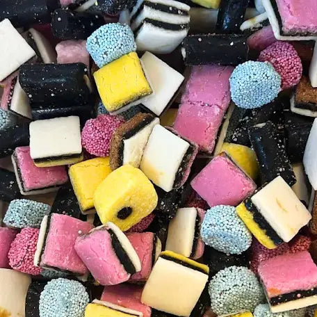 Confiserie anglaise à la réglisse et coco