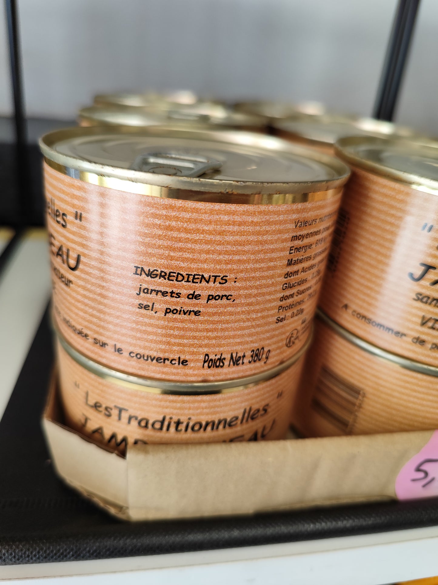 Traditionnelle jambonneau 380g