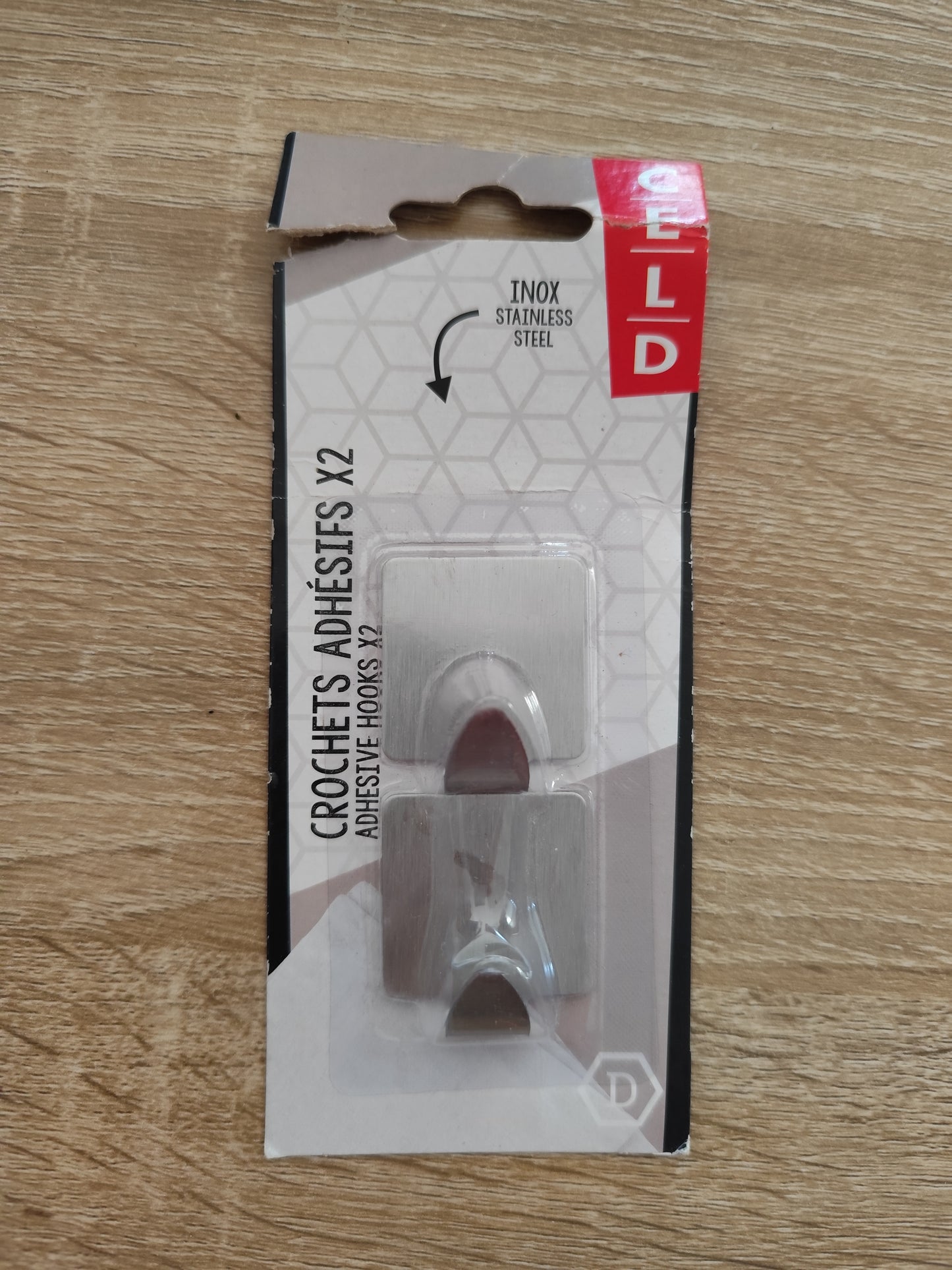 Crochet adhésif ( lot de 2 )