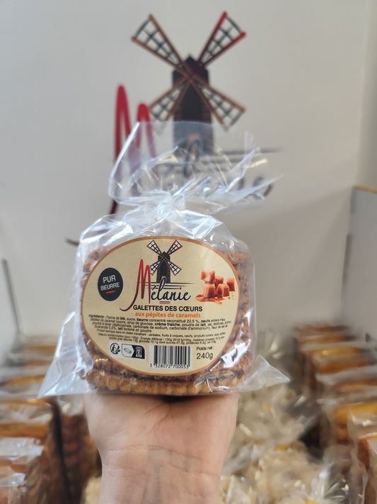 Galettes aux pépites de caramel