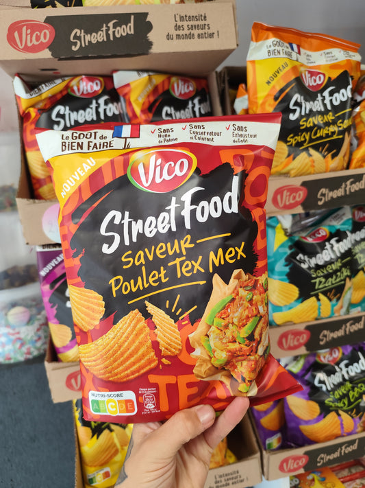 Chips poulet tex mex