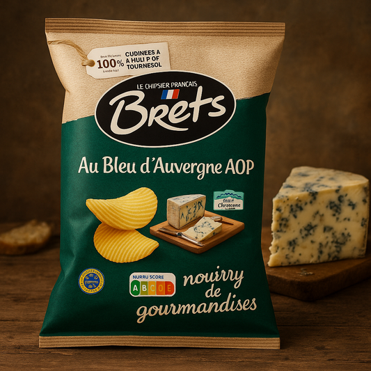 Chips brets bleu d'Auvergne
