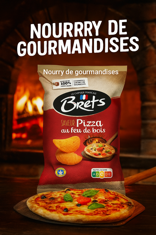 Chips pizza feu de bois