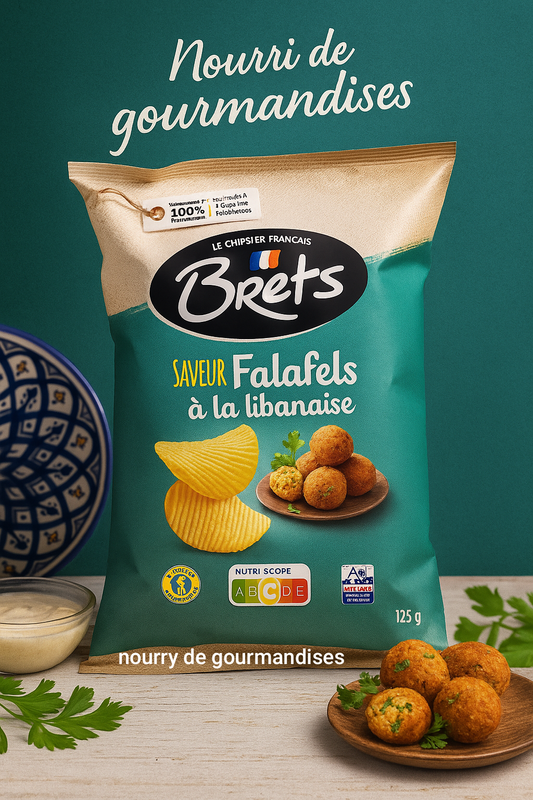 Chips falafels a la libanaise