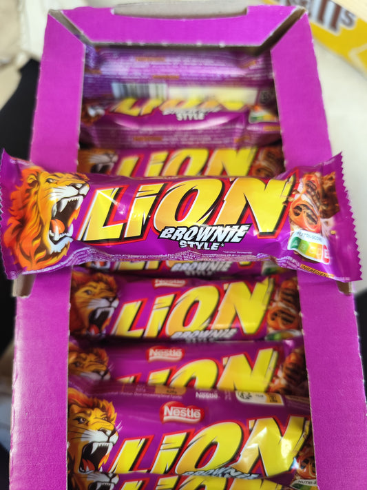 Lion brownie