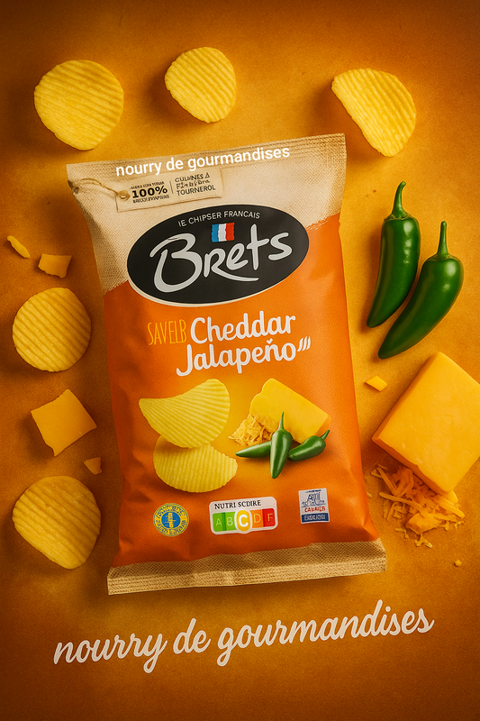 Chips brets cheddar jalapeno