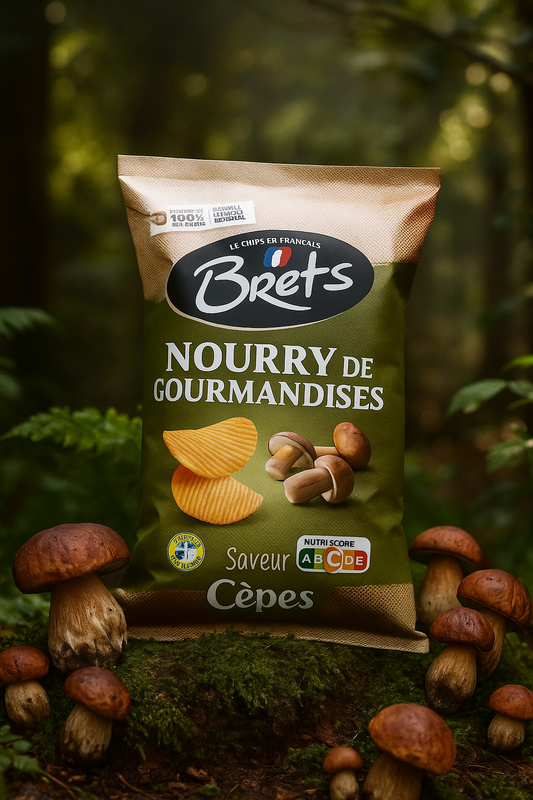 Chips cèpes