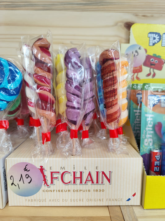 Sucette torsadé 25g