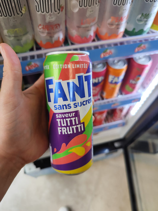 Fanta tutti frutti sans sucre