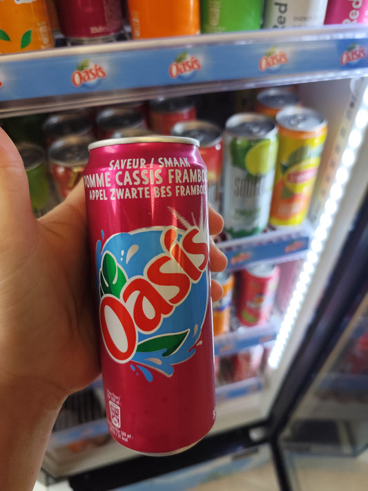 Oasis pomme cassis framboise
