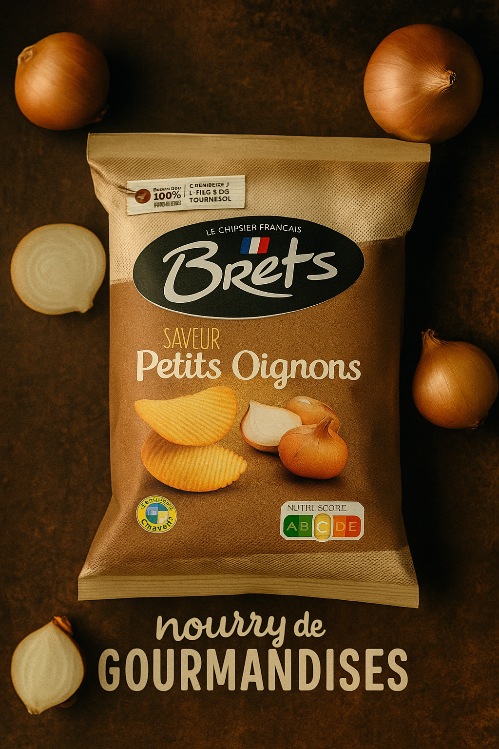 Chips brets petits oignons