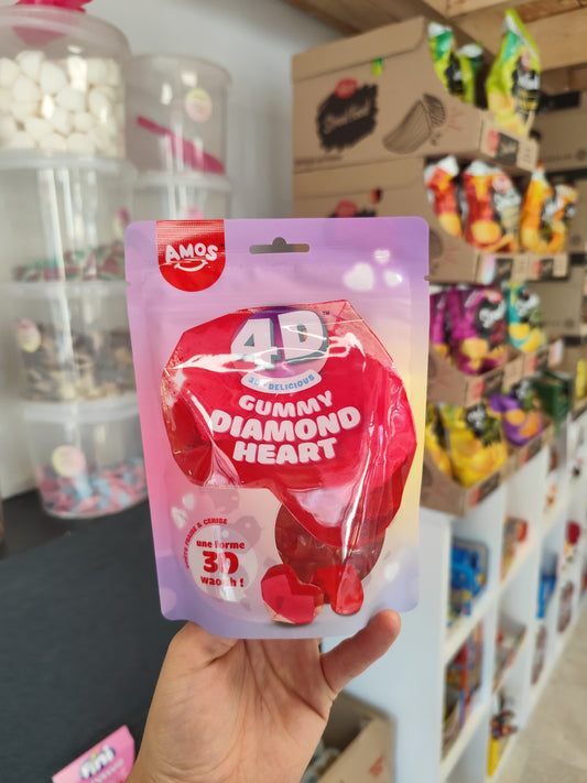 Coeur 4D fraise/cerise🍓🍒