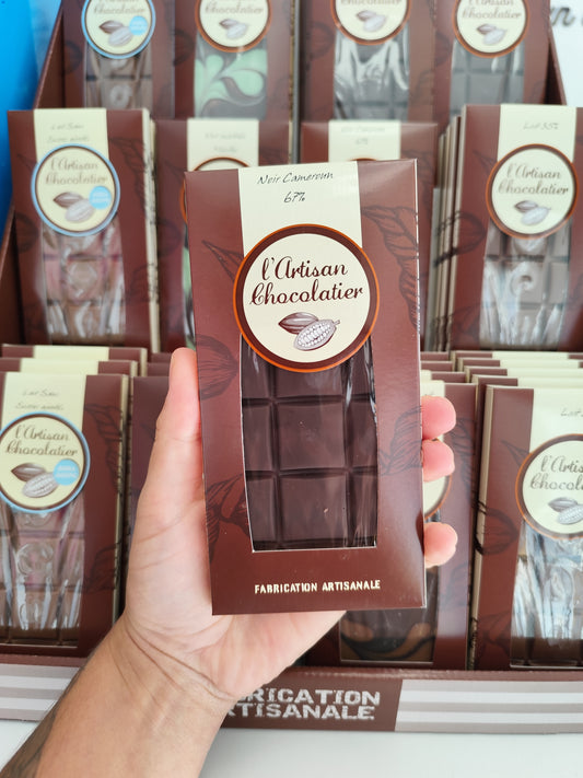 Tablette chocolat noir