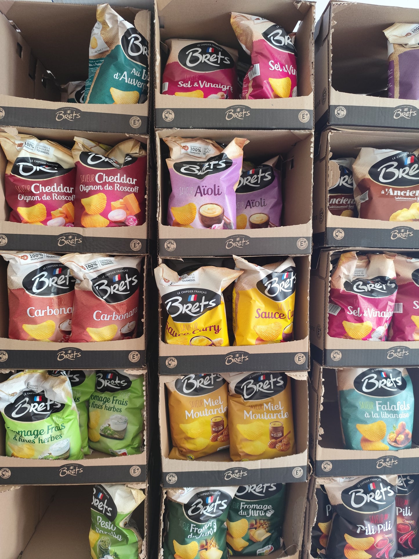 Carton mystère chips