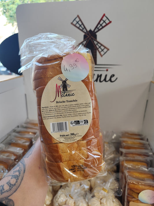 Brioche tranchée
